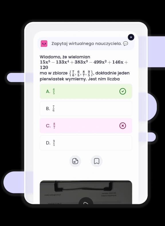 Interaktywne zadania w aplikacji