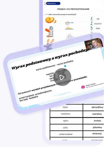 Lekcja wideo w aplikacji