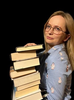 Anna Goyke, nauczycielka języka polskiego, prowadząca szkolenie