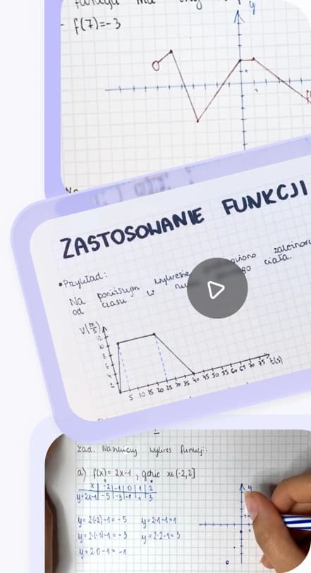 Krótka lekcja wideo w aplikacji