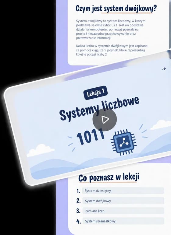 Lekcja wideo w aplikacji