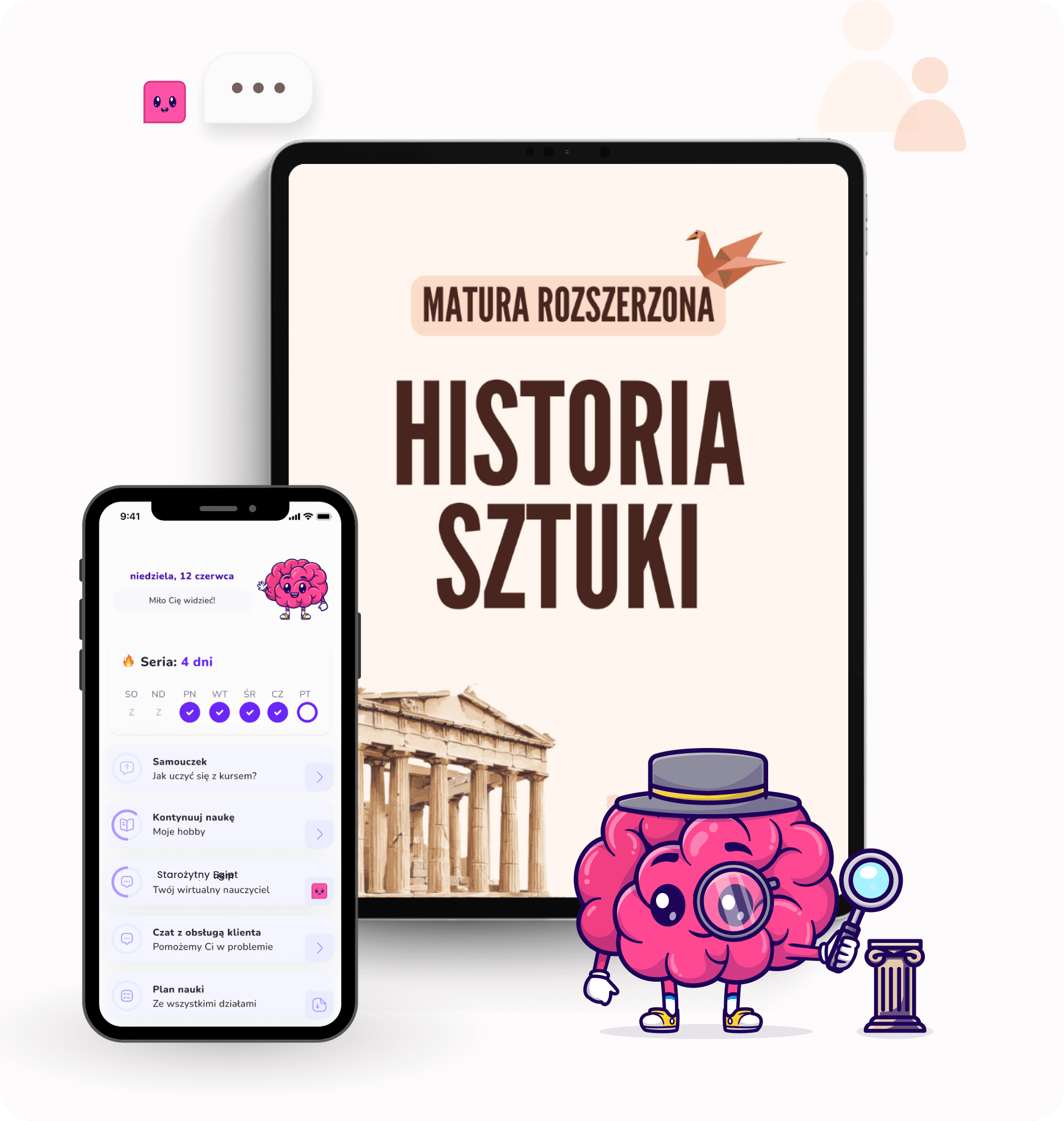 Kurs historii sztuki – aplikacja Nauka Gryzie