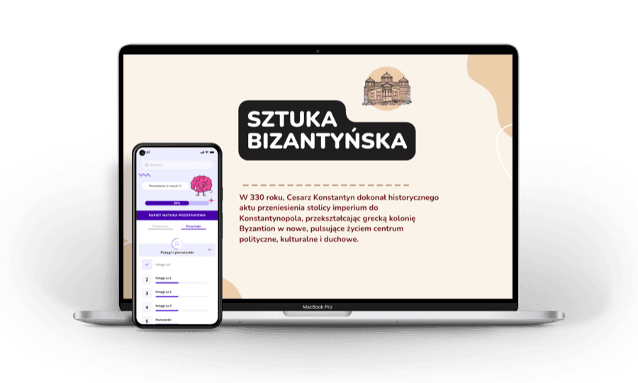 Aplikacja na laptopie i telefonie