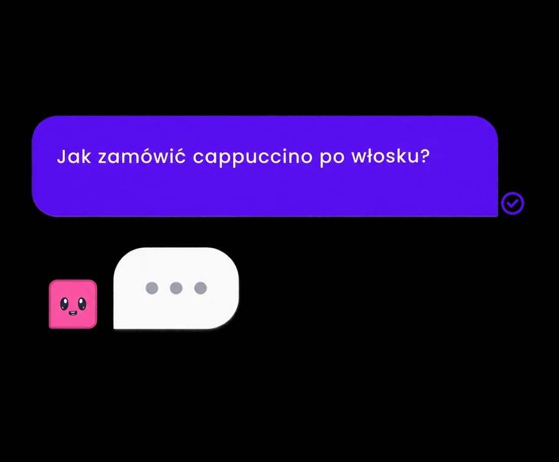 Asystent AI odpowiada na pytania